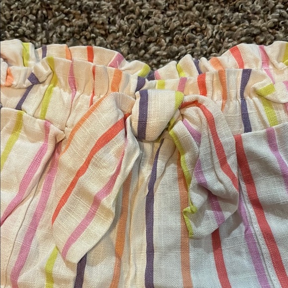 Jessica Simpson Colorful Striped Kids Shorts - Picture 2 of 7